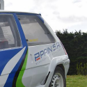 Vitre arrière latérale Makrolon Renault Super 5 GT Turbo