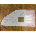 Vitre avant Makrolon Peugeot 106 3 portes