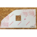 Vitre avant Makrolon Peugeot 205