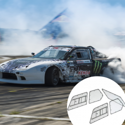 Kit Makrolon Nissan S14 - F2000