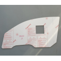 Vitre avant Makrolon Ford Focus MK1  