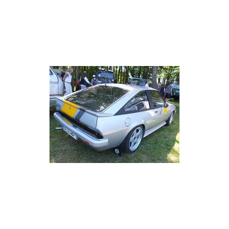 Vitre arri?re lat?rale Makrolon Opel Manta B 